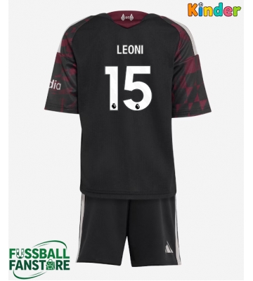 Liverpool Giovanni Leoni #15 Replik 3rd trikot Kinder 2026-27 Kurzarm (+ Kurze Hosen)